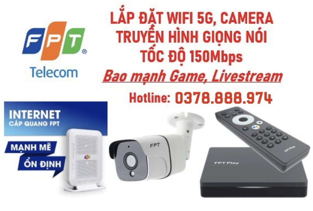 Lắp Đặt Mạng FPT Toàn Quốc